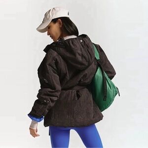 NWT FP Movement by Free People Tricked Out Trek Utility Puffer Jacket